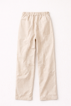 Beige pants on a white background